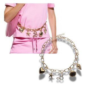 NWOT Barbie x Zara Charm Belt - 32"